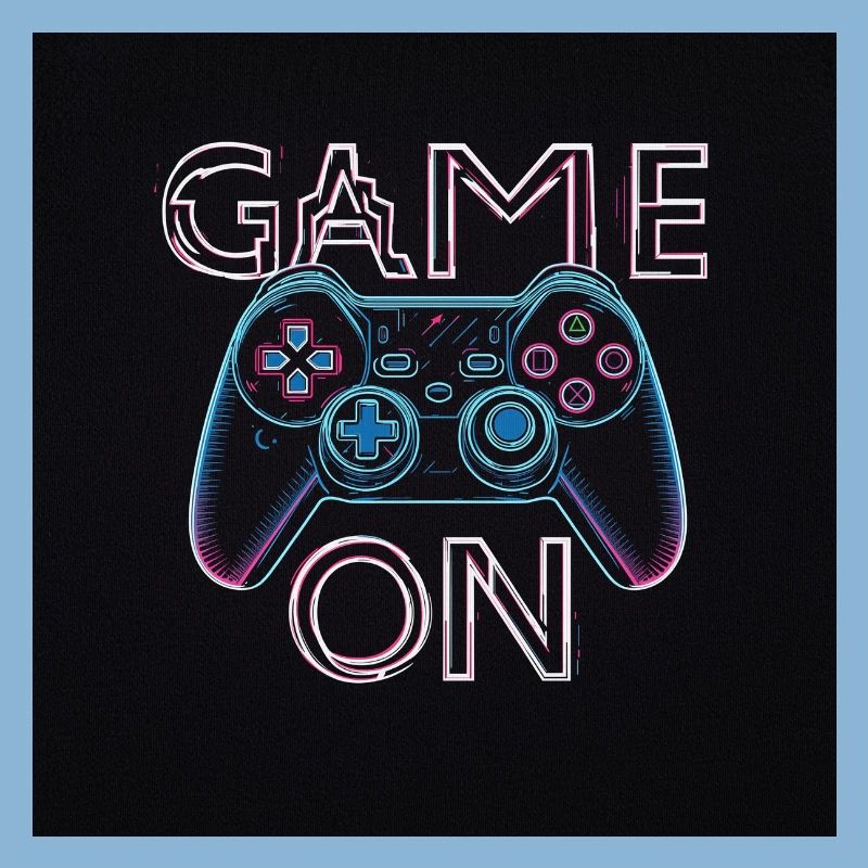 Neon Gaming Controller Design