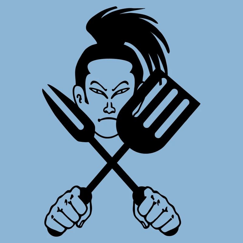 Cuisinier samouraï japonais