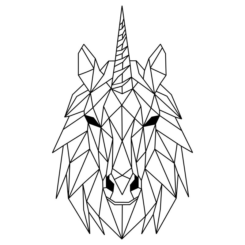 Polygone licorne