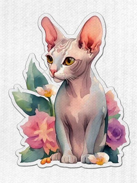 Sphynx-Katze