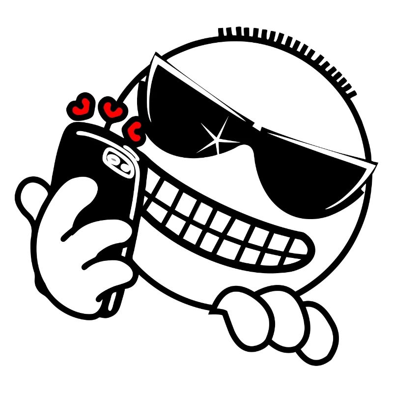 Hacker mit Telefon