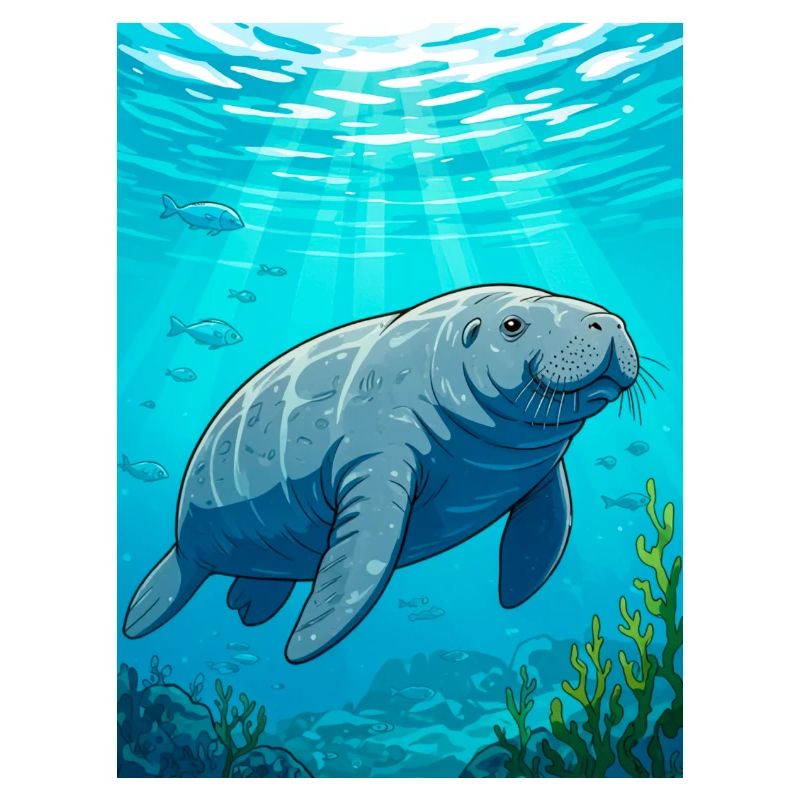 Doux géant d’eaux calmes, symbole de paix