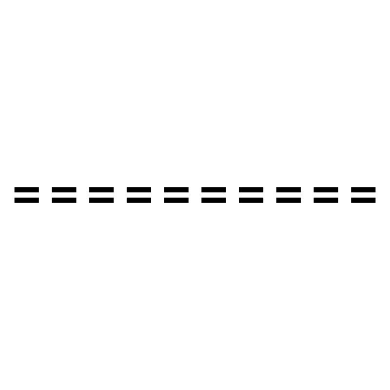 Line dashed symbol stroke