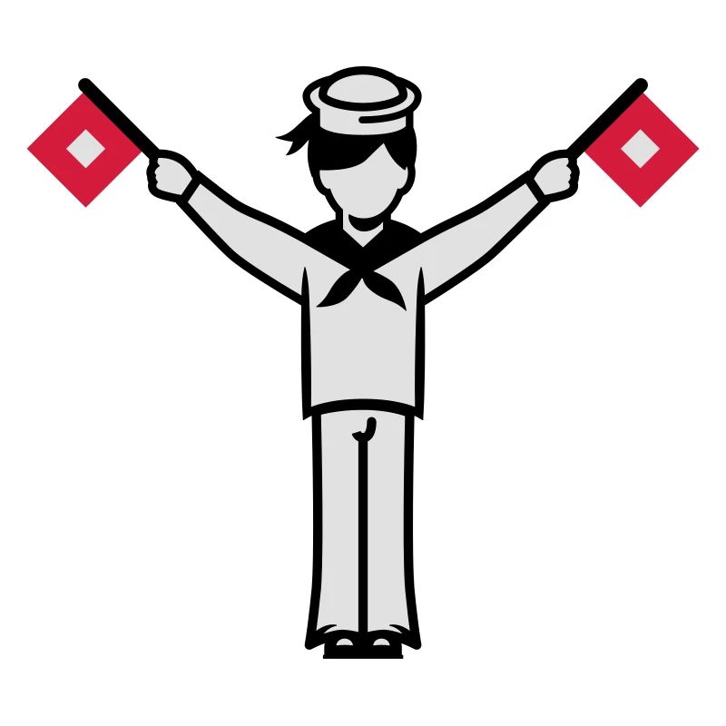 Sailor U Winker alphabet