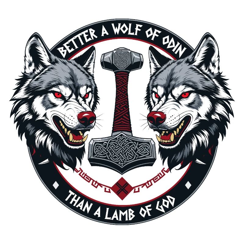 Lieber ein Wolf Odins als ein Lamm Gottes