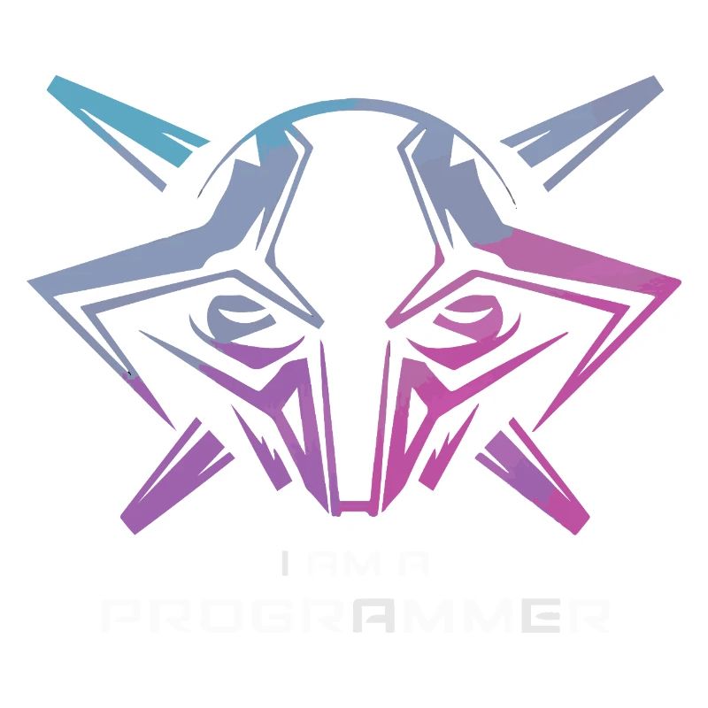 Futuristische Cyborg-Programmierer-Kunst