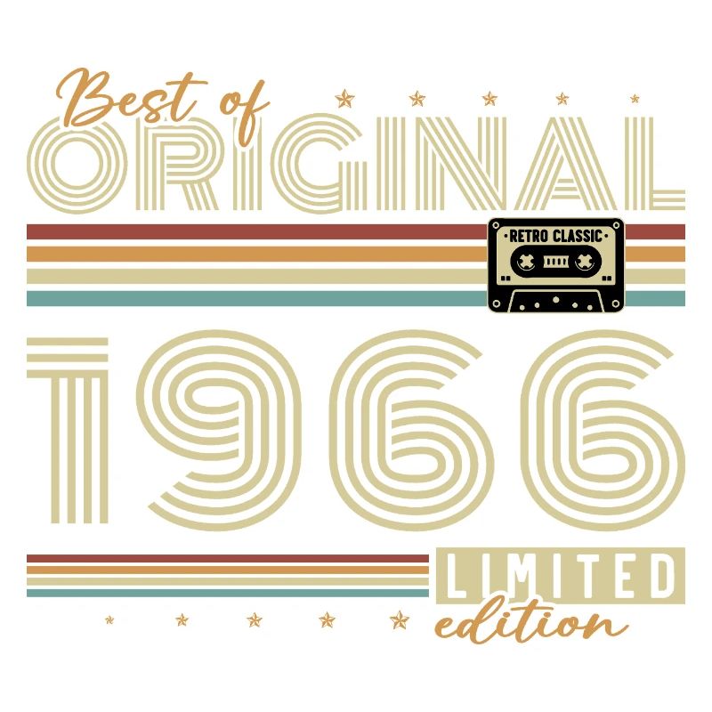 1966 Vintage Retro Geburtstagsgeschenk