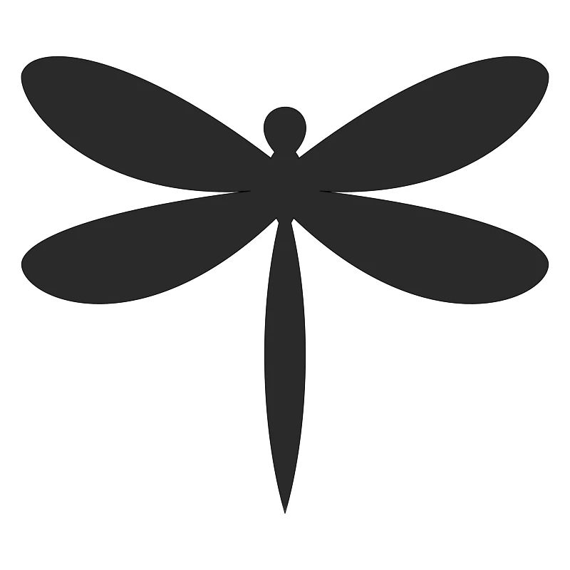 Silhouette de la Libellule