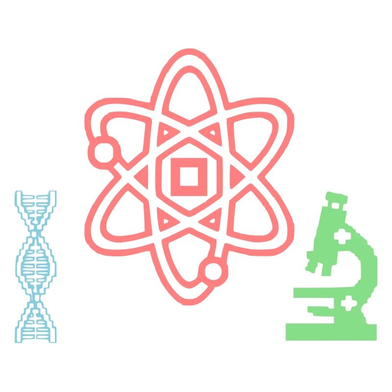 Science Set Atom DNA