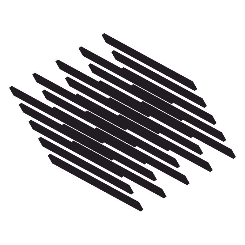 Diagonal Scribble Monochrome Pattern