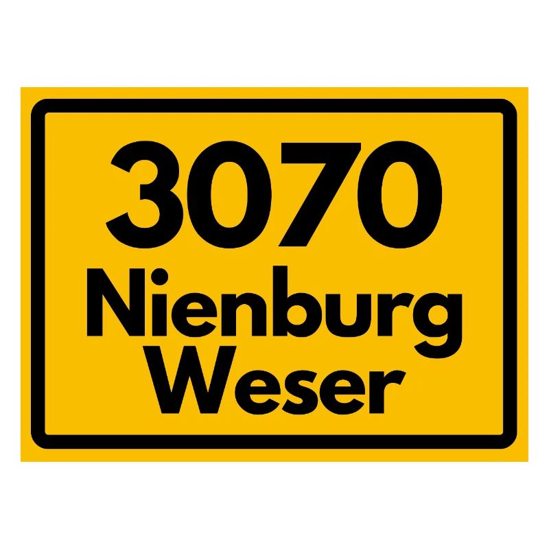 OLD POSTCODE POSTCODE RETRO 3070 NIENBURG WESER!