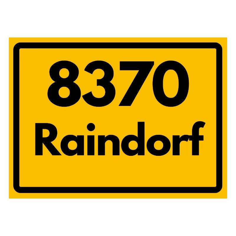 OLD POSTCODE POSTCODE RETRO 8370 RAINDORF HEIMATT