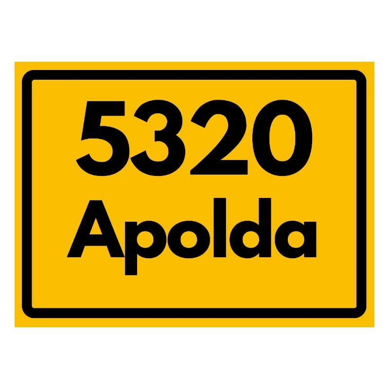 ANCIEN CODE POSTAL 5320 Apolda Glockenstadt