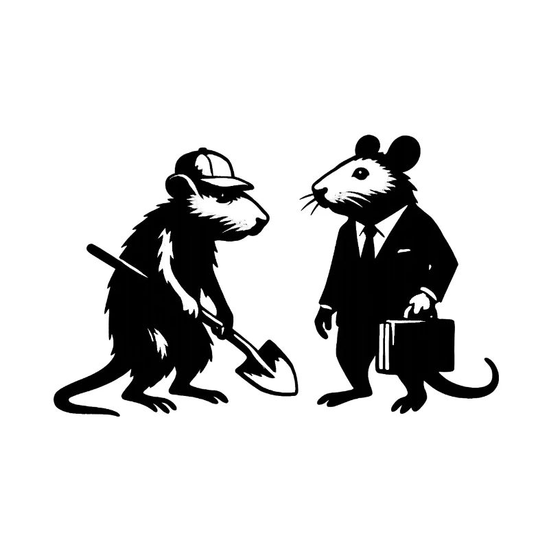 Whiteline rat uo | Rich and poor