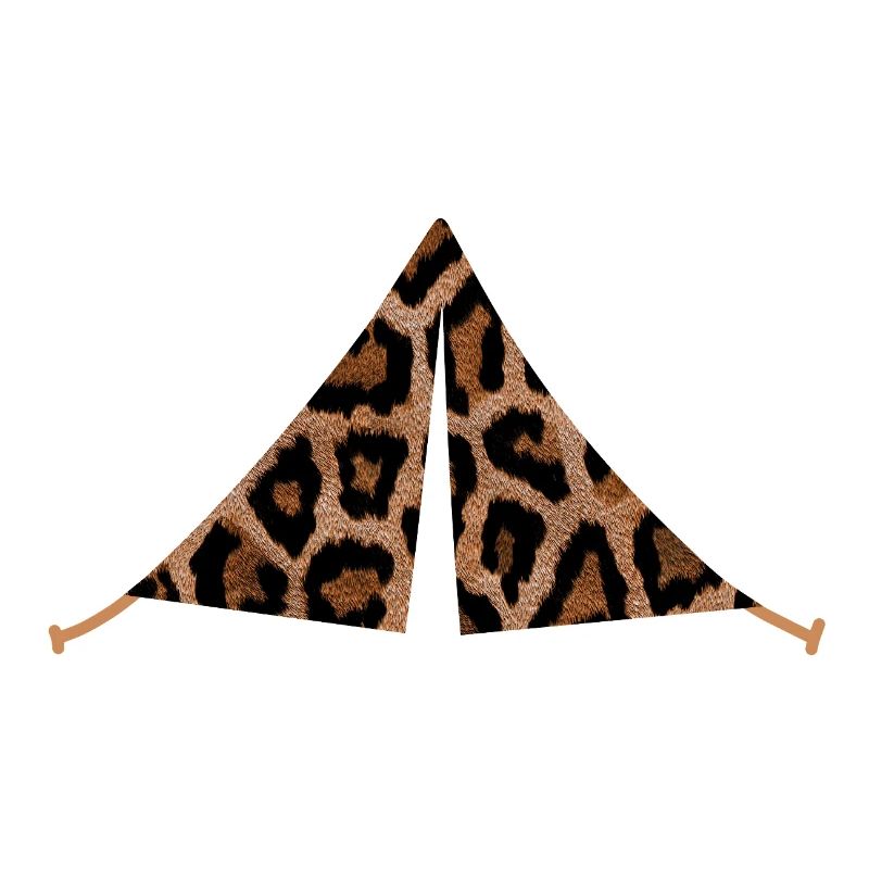 Tent Camping Leolook Leopard Pattern Camper Outdoor