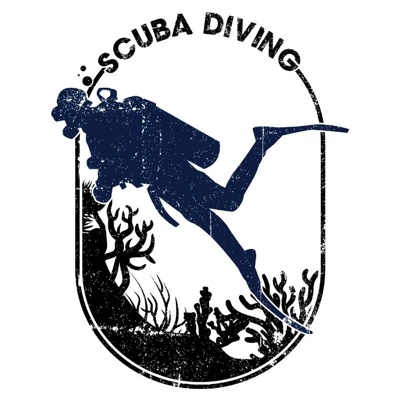 Conception de la silhouette du plongeur