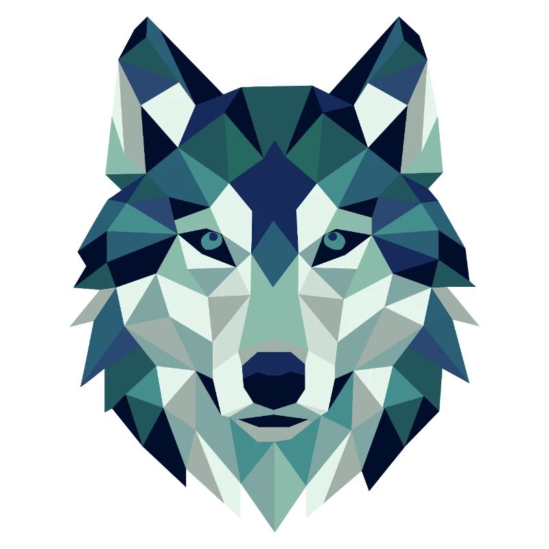 Wolf Head Polygon Geometry