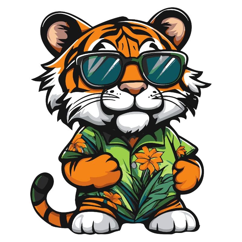 Vacances de Tiger Comic