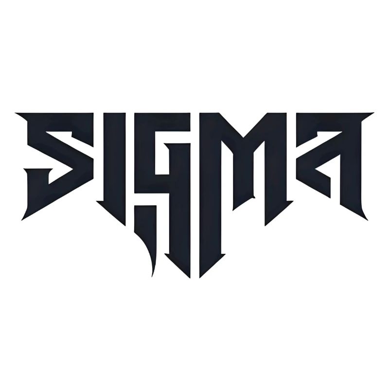 Glyphes Sigma dans la typographie difficile