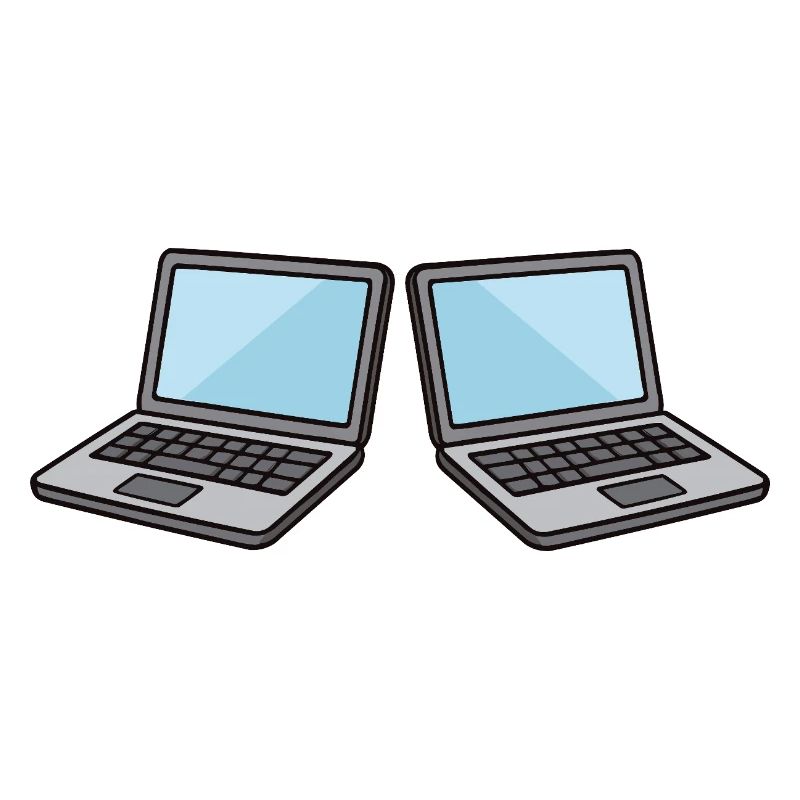 Double Laptops Collaboration