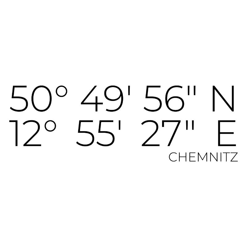 Coordinates Chemnitz