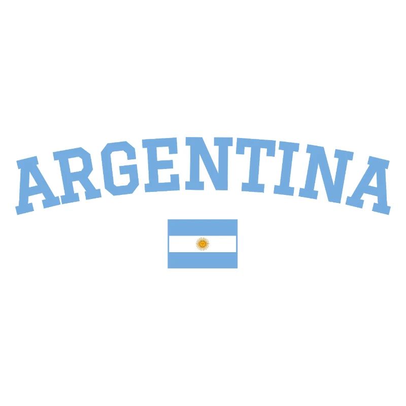 Design du drapeau argentin bleu