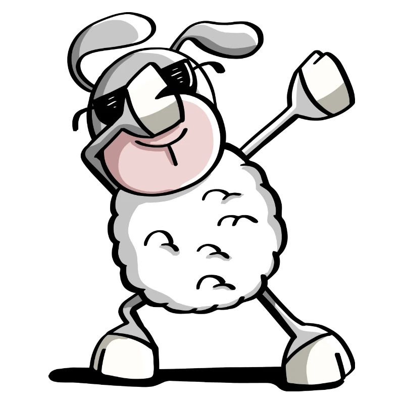 Funny Dab Dance Sheep - Dabbing Sheep - Sheep