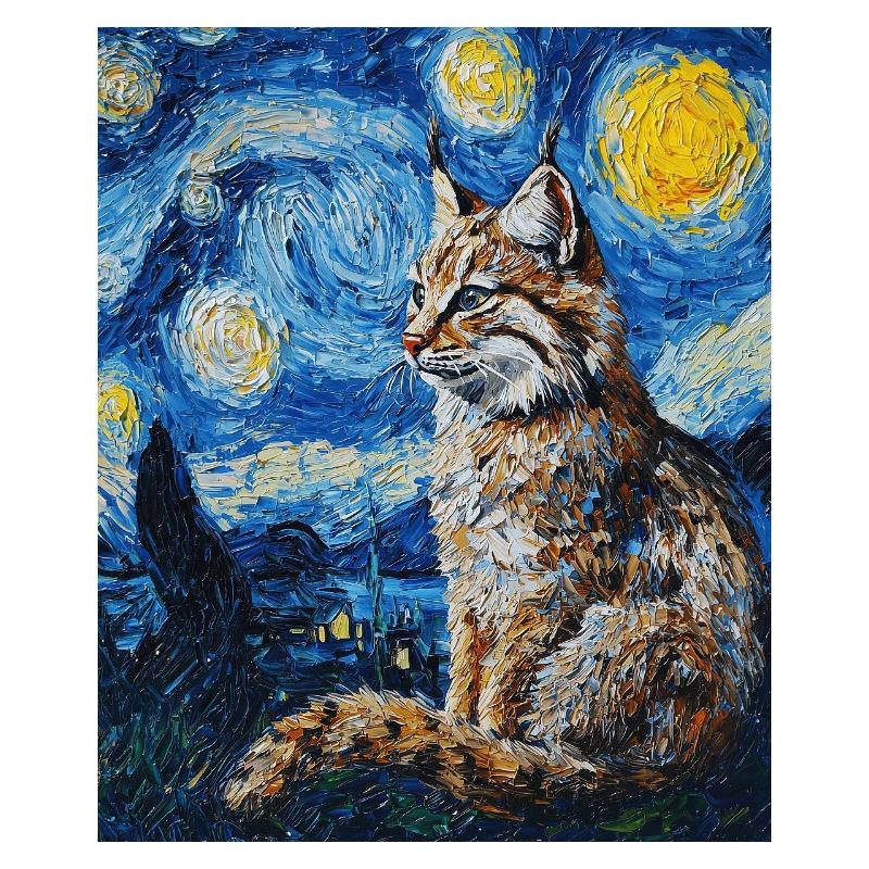 Luchs Van Gogh Style Starry 