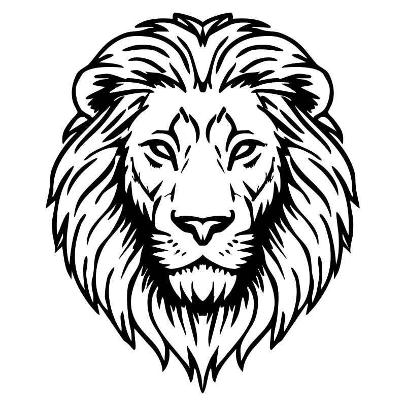 Löwe Illustration