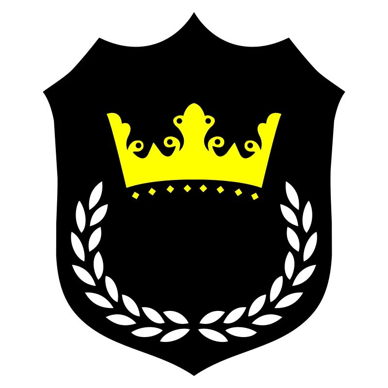 Crown Splendour Yellow Black