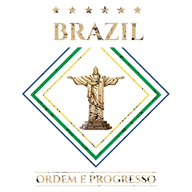 Brésil vintage-Ordre et Progrès