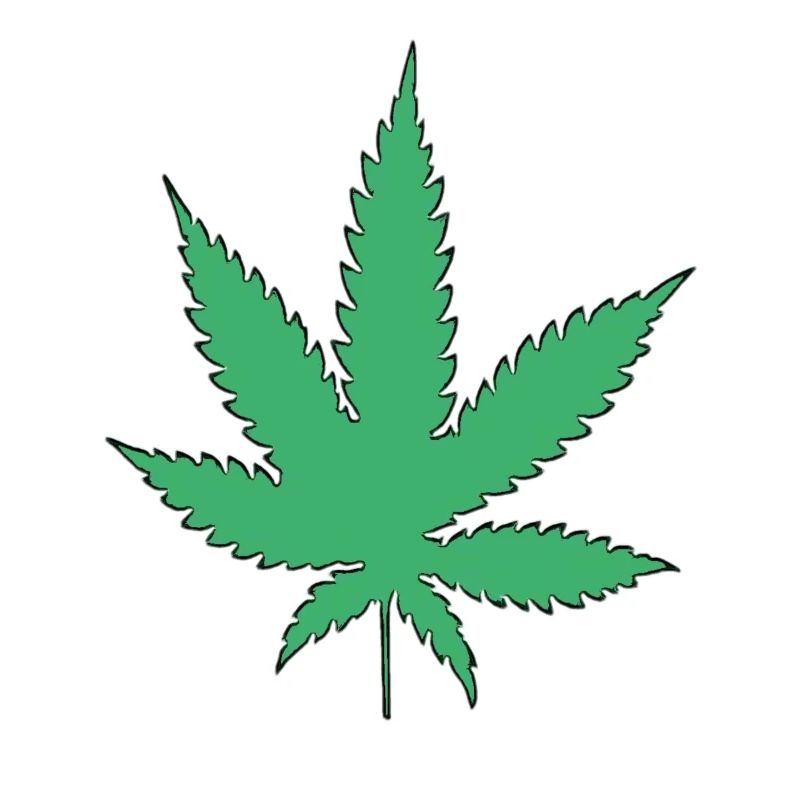 Cannabis leaf