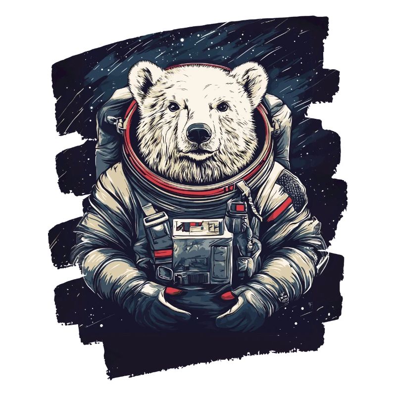 Polar Bear Astronaut