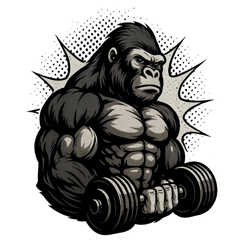 Strong Gorilla Force Pattern