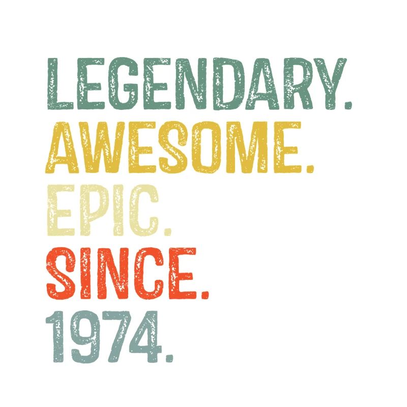 1974 Nostalgic Epic Typography Design