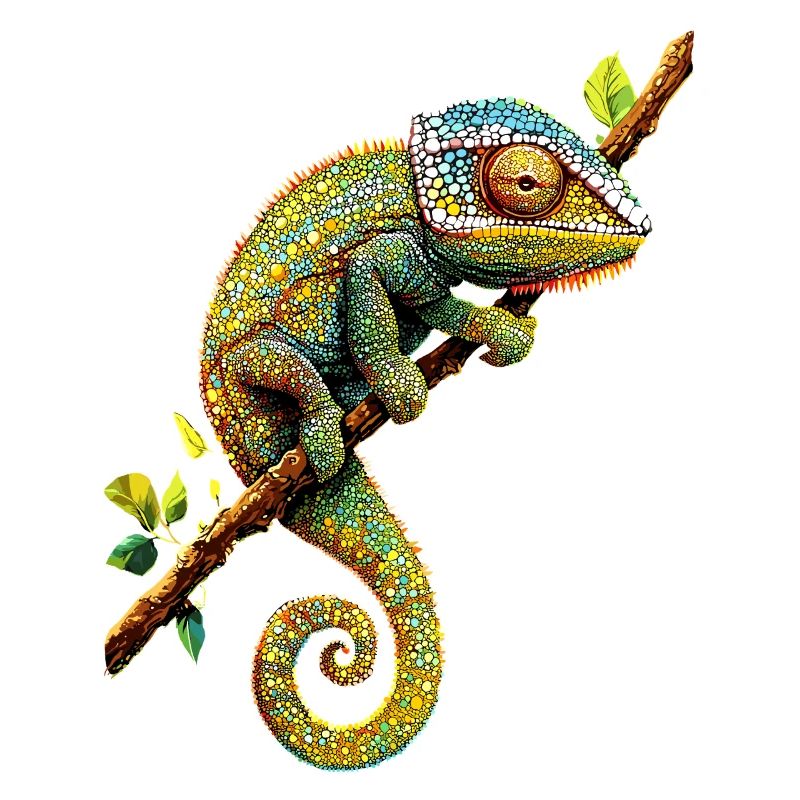 Chameleon Lizard Reptile Chameleon Iguana Lizard