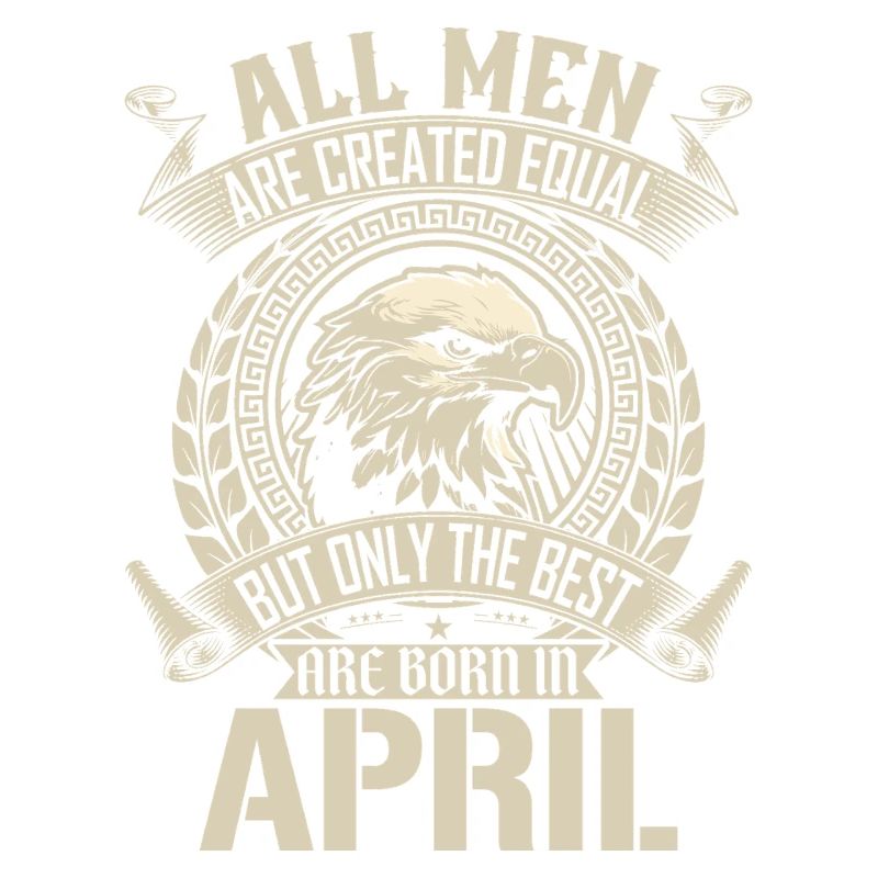 Motif du mois de naissance d'avril de Eagle Pride