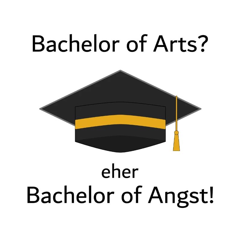 Unispruch "Bachelor of Angst" Student, Studenten
