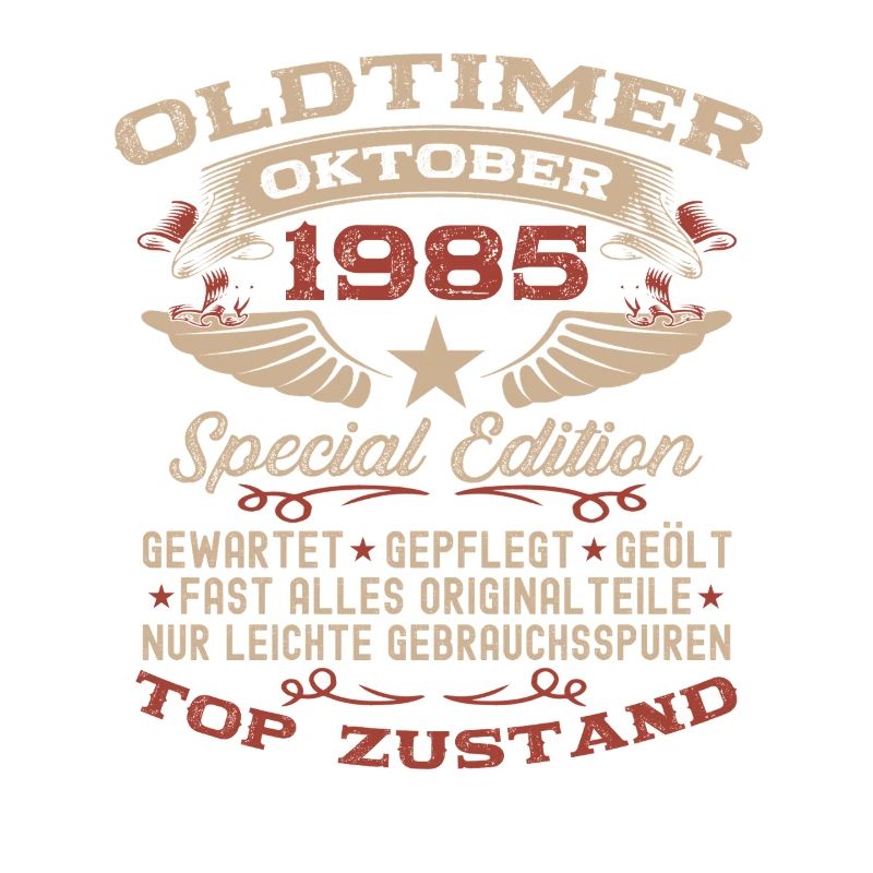 40. Geburtstag Geschenk Oldtimer Oktober 1985