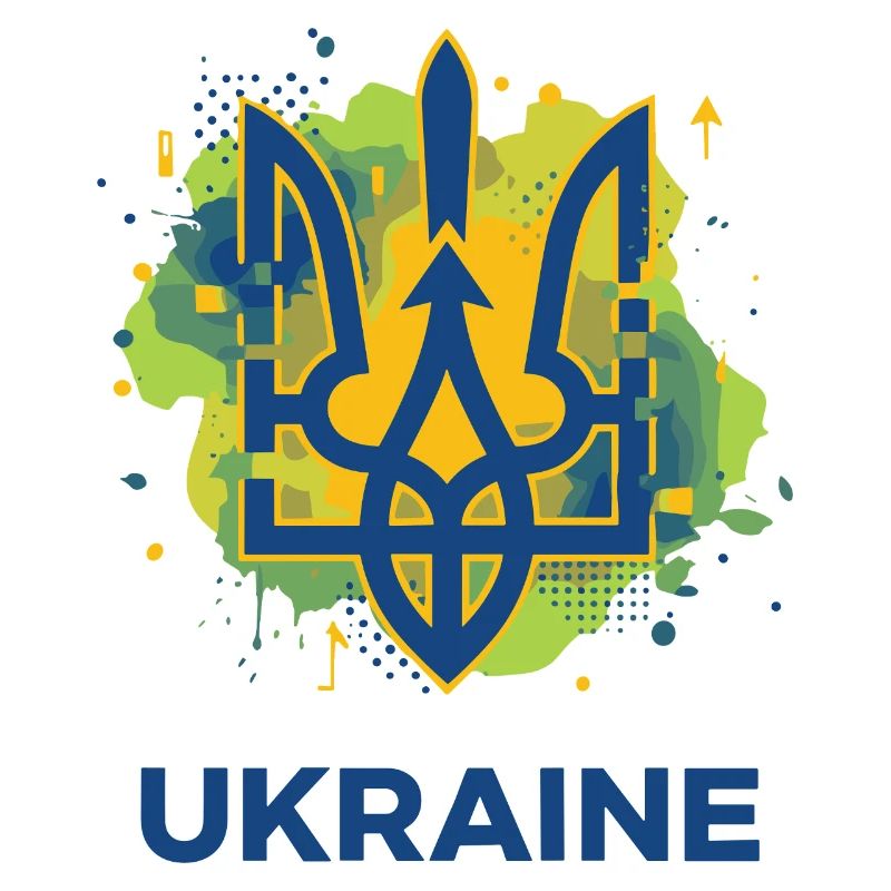 Ukrainian Trident Crest