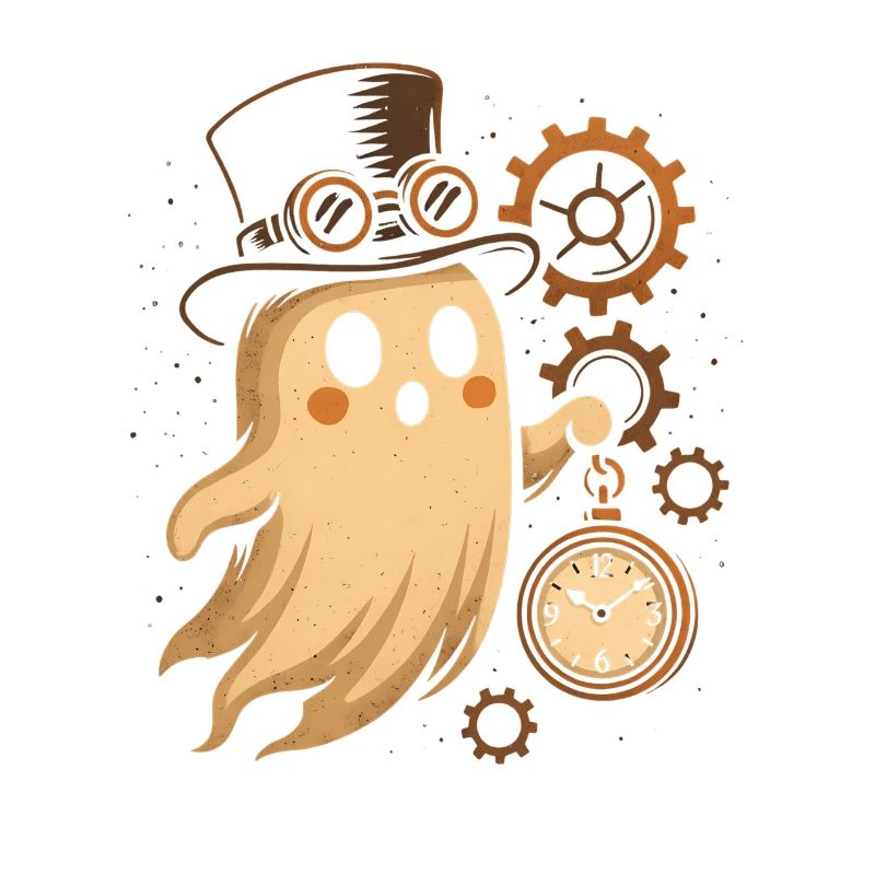 Steampunk Ghost Clockwork