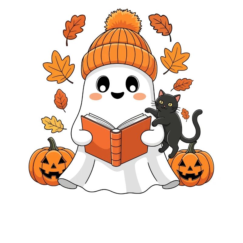 Herbstgeist Leseabend mit Katze