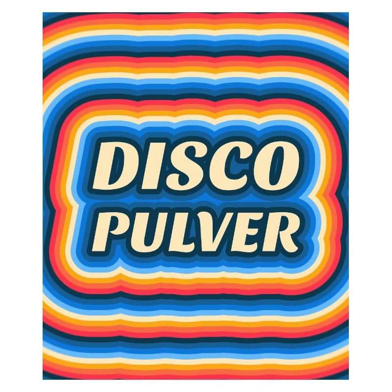Disco Powder Retro Logo