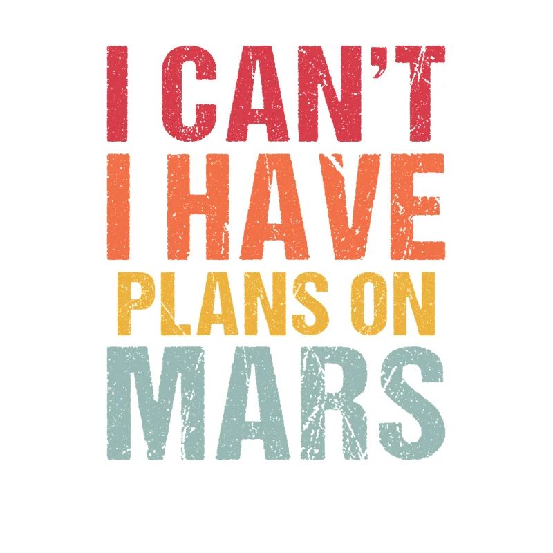 Mars Planet Space Vintage Rocket