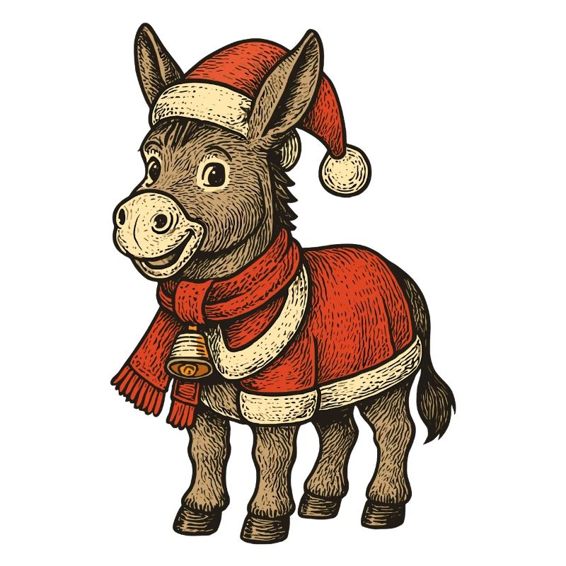 Âne de Noël
