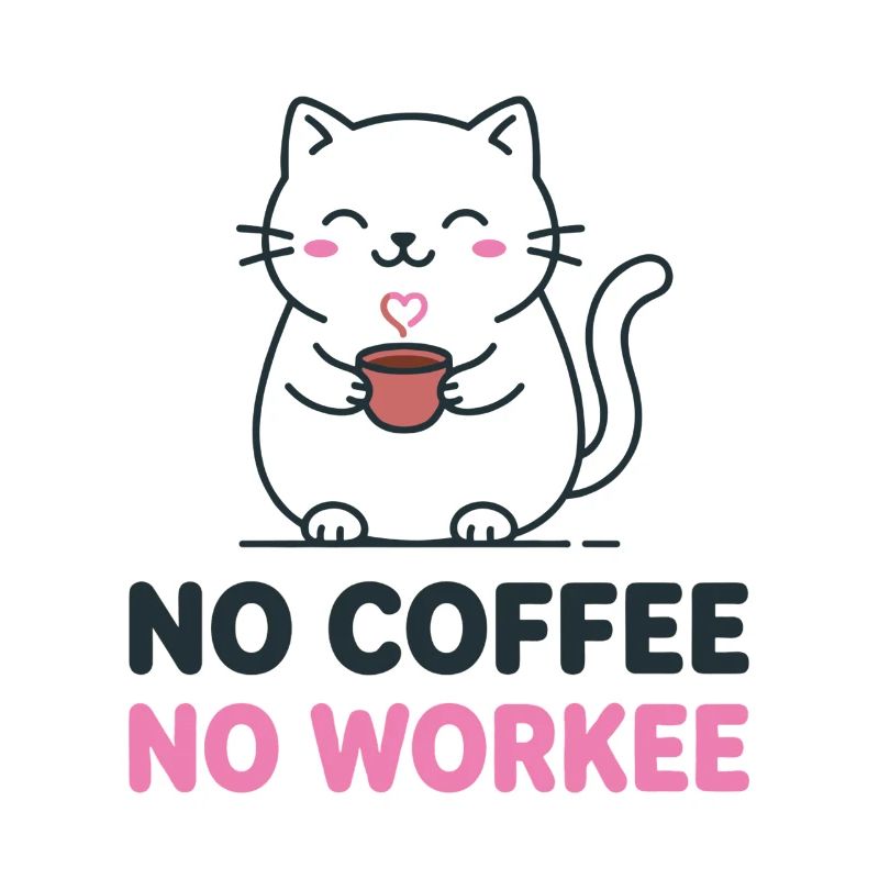 No coffee, no work.