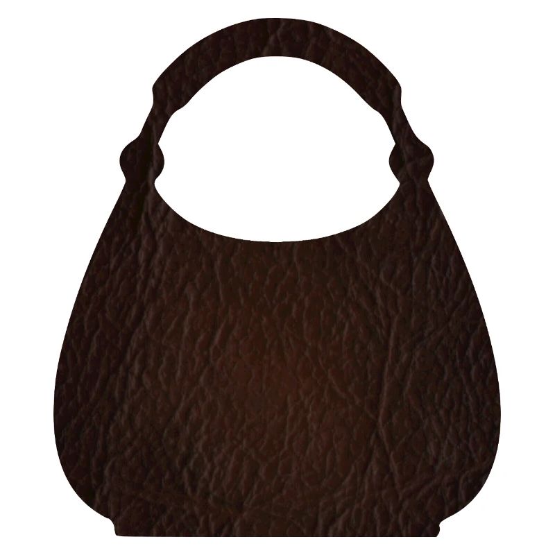 Braune Ledertaschentextur