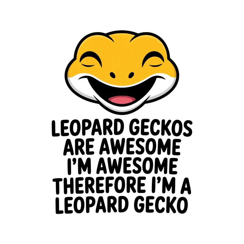 Leopardgekko-Lachkunst