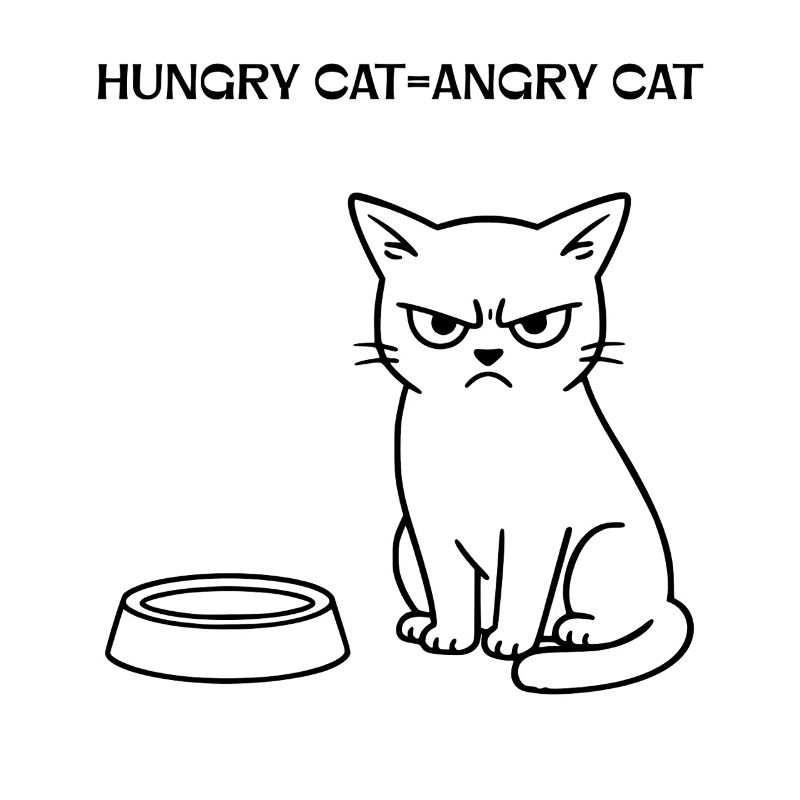 Drôle de design de chat