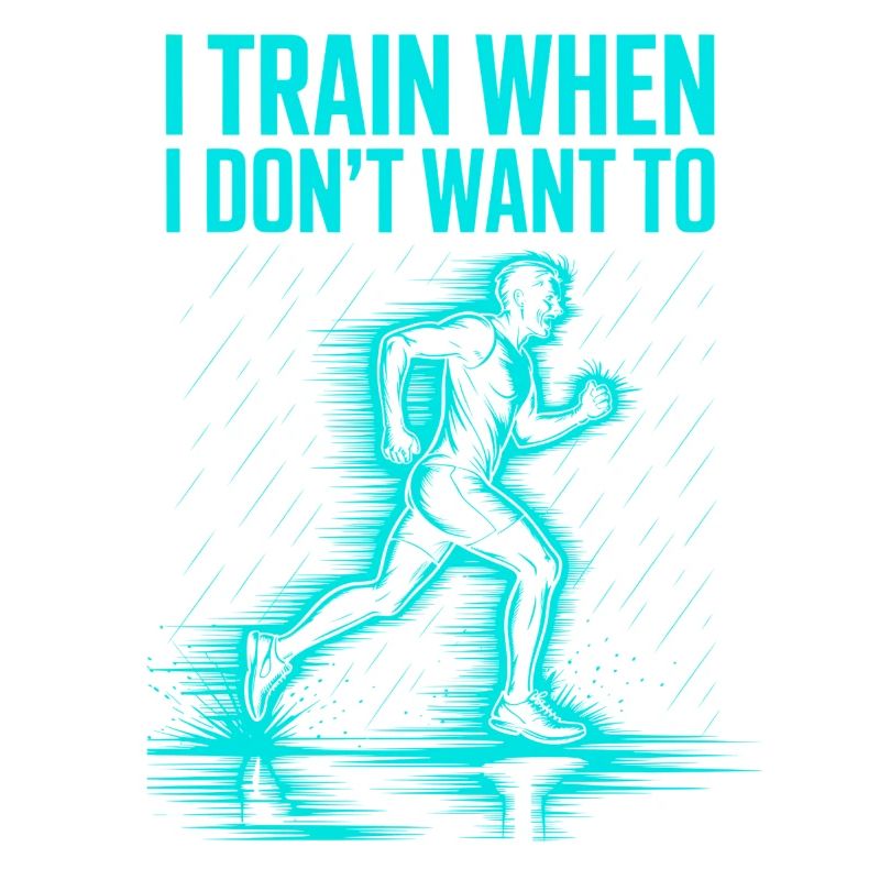 I train even when I don't feel like it – runner